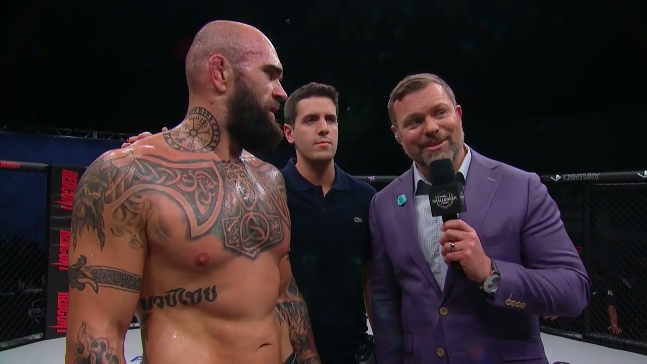 Giacomo Lemos Earns TKO & His BJJ Black Belt! | Post Fight Interview