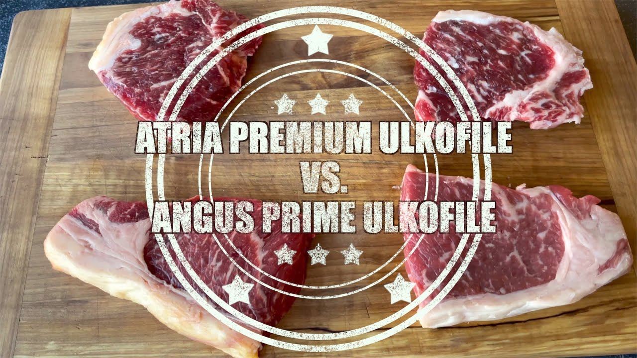 Osa 30 - 24 h dry brining suolaus testissä - Atria premium ulkofile vs. Angus prime ulkofile