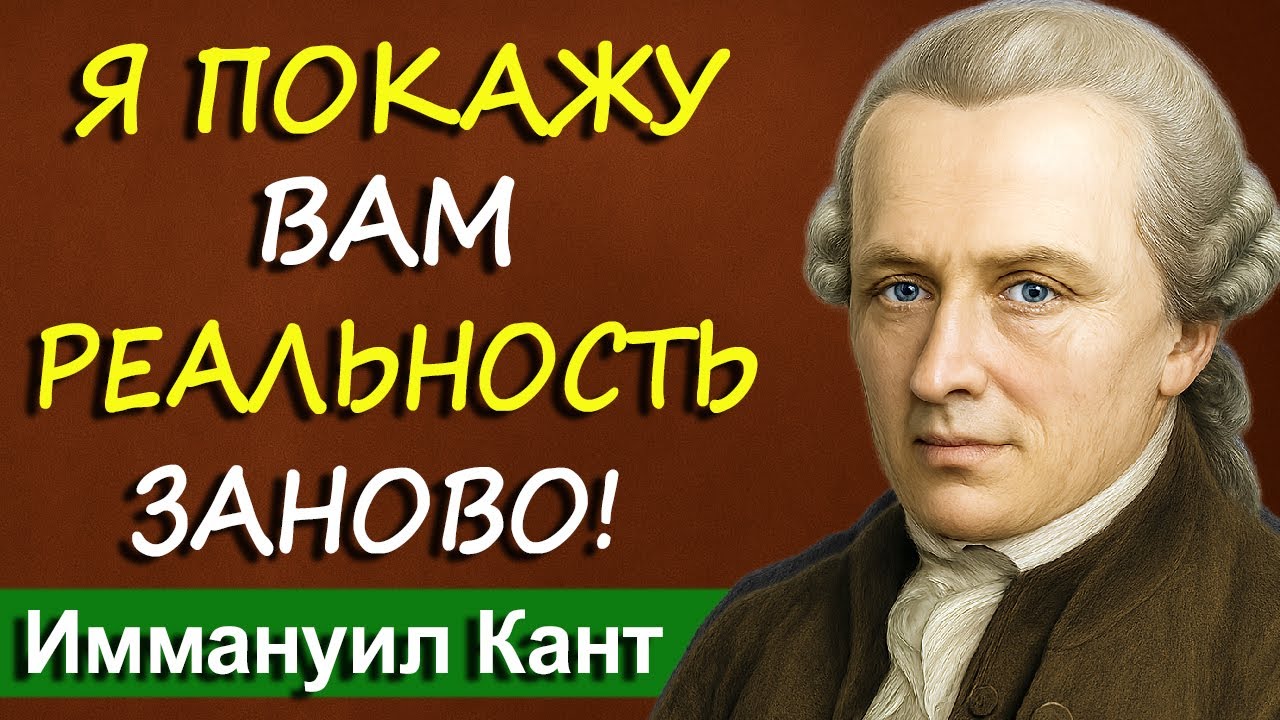 Тайная сила разума: философия Канта, которая управляет реальностью!