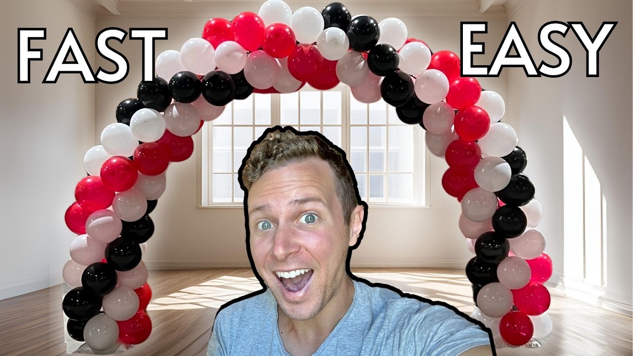 How To Make Balloon Arch (Tutorial)