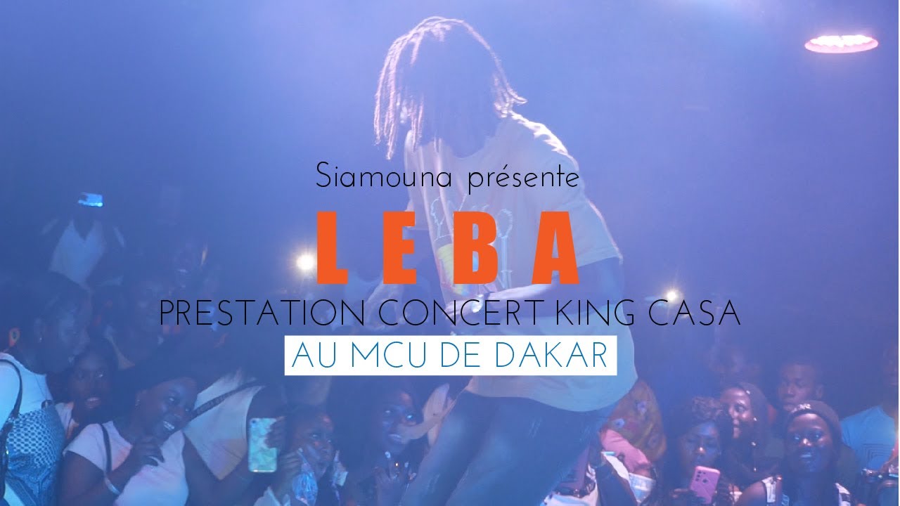 LEBA concert de KABY KING CASA le 01 Octobre 2022 &agrave; la Maison des Cultures Urbaines de Dakar (MCU)