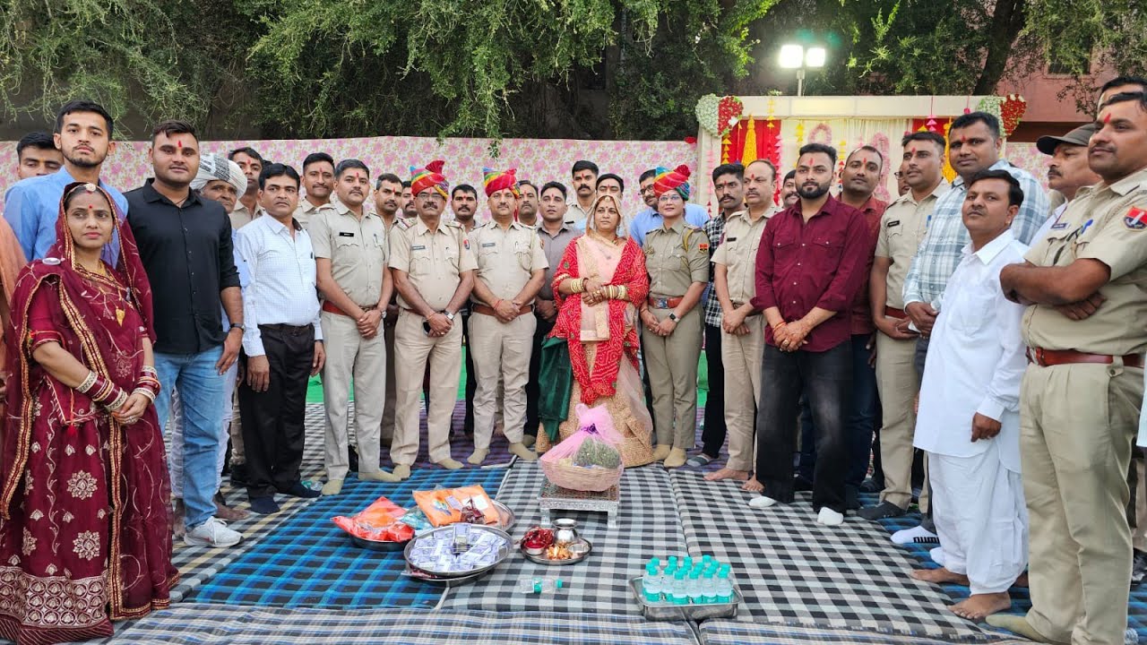 पुलिस और परिवार का अनोखा रिश्ता: खाना बनाने वाली मीराबाई के बेटे की शादी में प्रतापनगर पुलिस ने भरा
