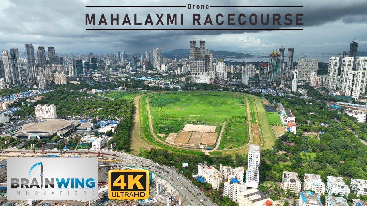 Mumbai Mahalaxmi Race Course Drone View