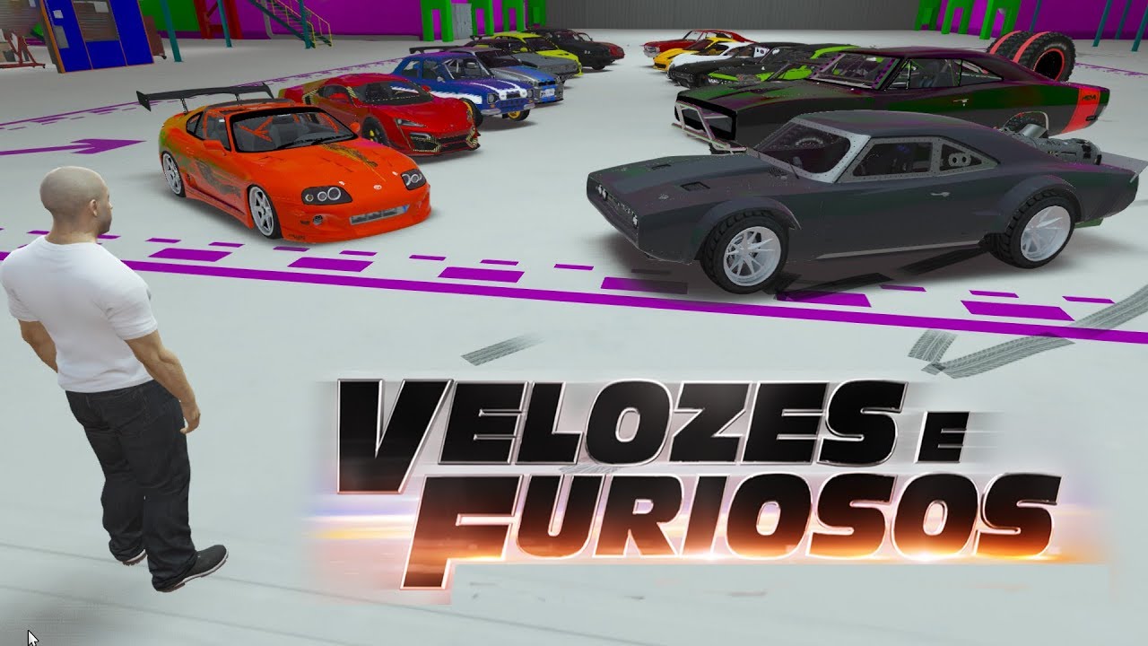 GTA V - Velozes e Furiosos os CARROS mais épicos em um só lugar!!