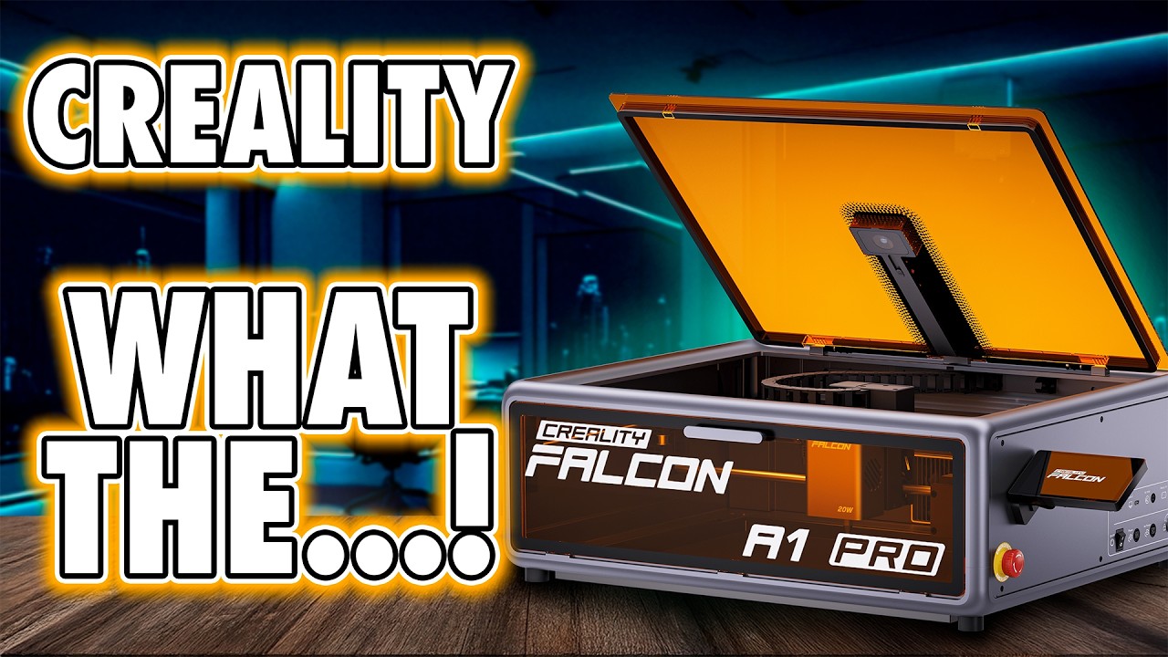 Creality Falcon A1 Pro Review - Almost Broken. Almost Brilliant. Completely Addictive