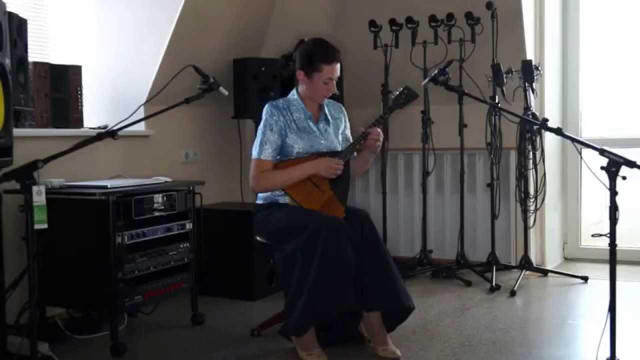 Balalaika-player Anna Zayats 