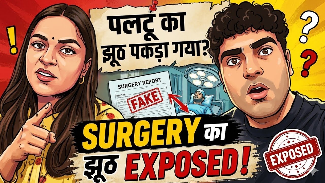PALTU KA JHOOTH PAKDA GAYA? 🤬 SURGERY KA JHOOTH EXPOSED! @parasthakralvlogs6489  | D Art Mirror