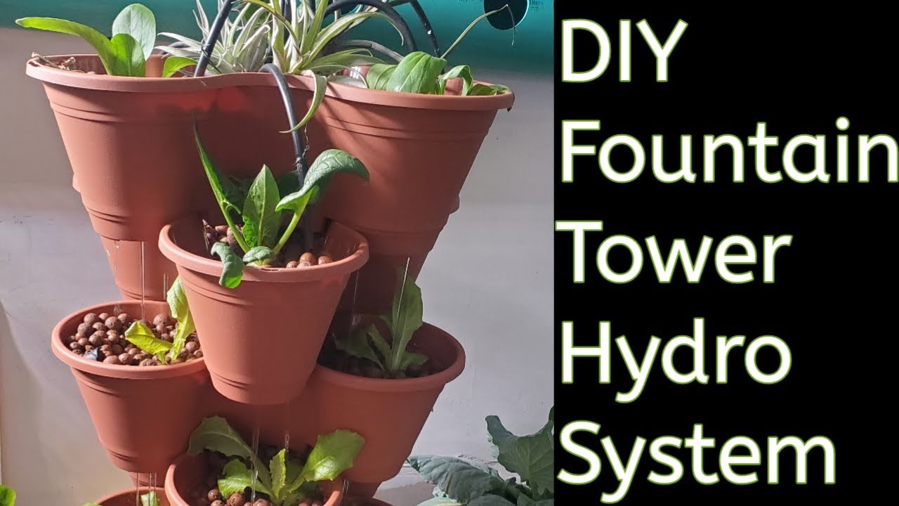 Cheap DIY Fountain Tower System- Pt 2