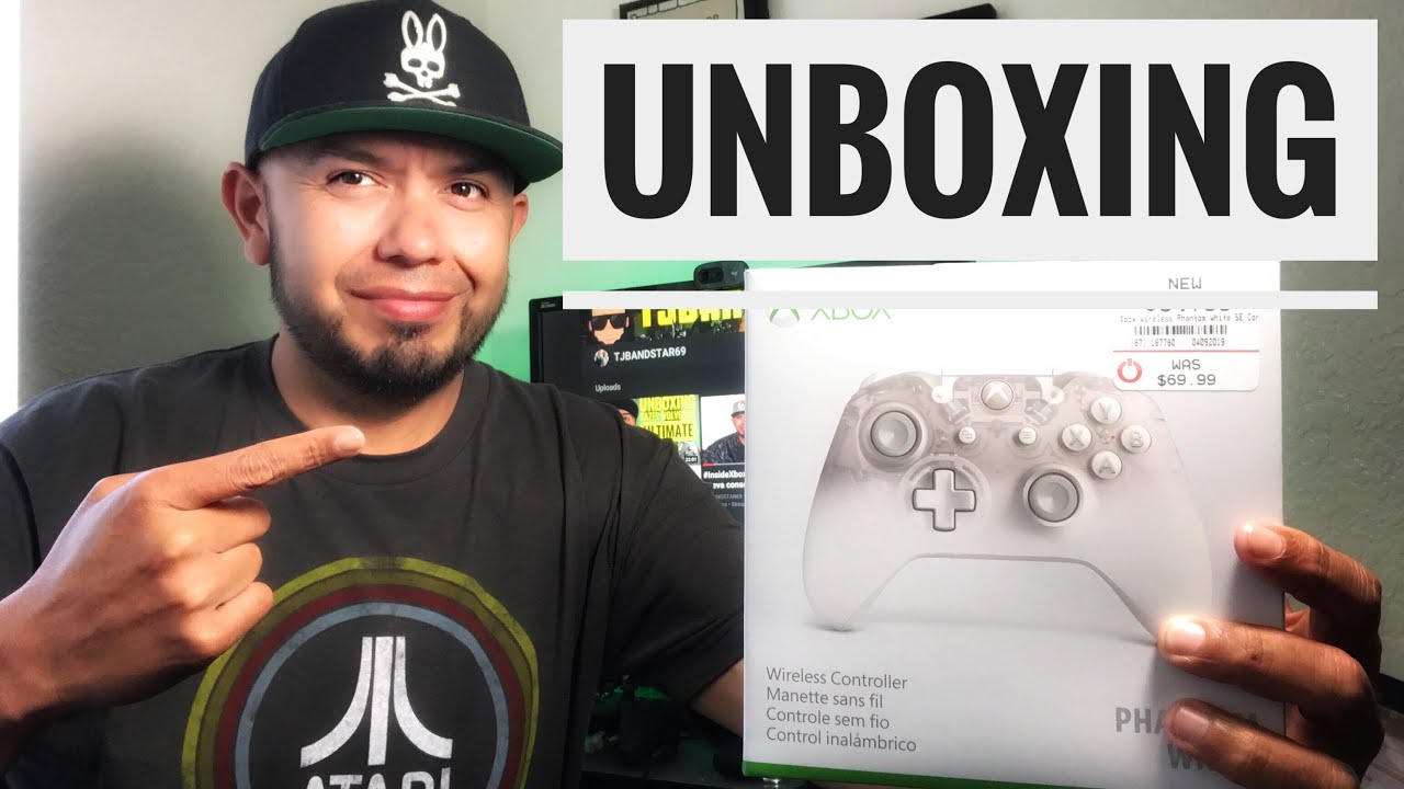 Unboxig Phantom White Controller En Español