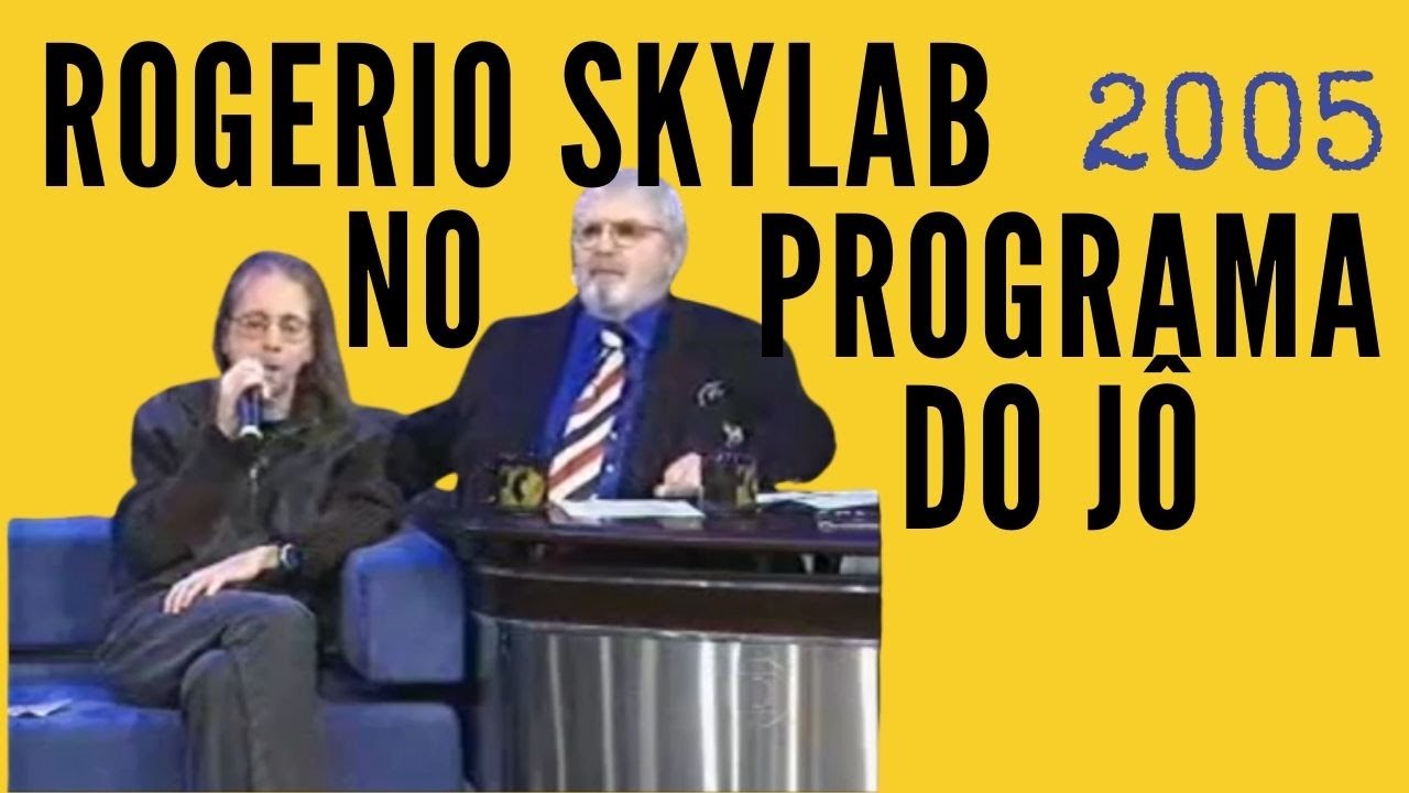 ROGERIO SKYLAB NO PROGRAMA DO JÔ EM 2005 (SOM MELHORADO)