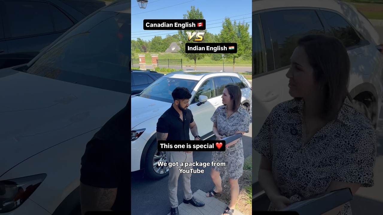 Canadian English vs Indian English 😂🇨🇦🇮🇳❤️