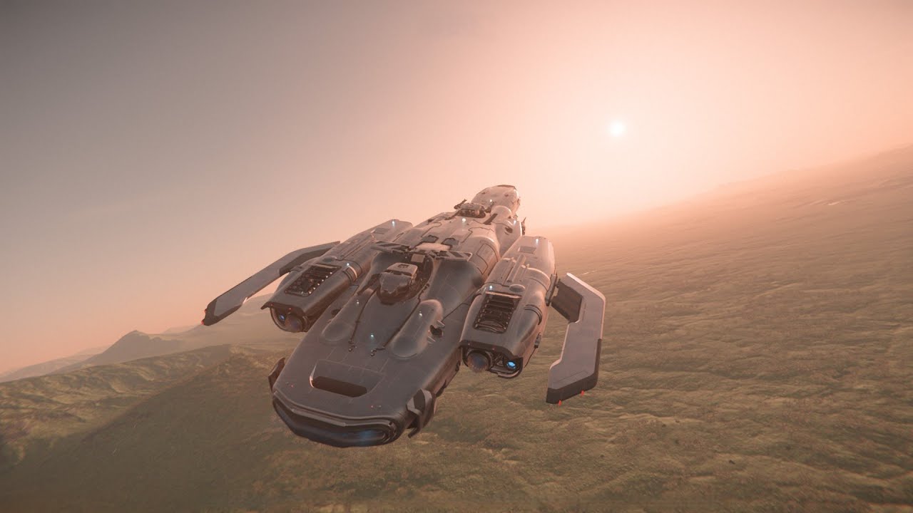 Star Citizen - 3.24.3 PTU - Starlancer MAX tour - Test flight - No commentary.