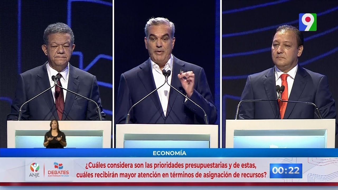Debate Presidencial República Dominicana 2024