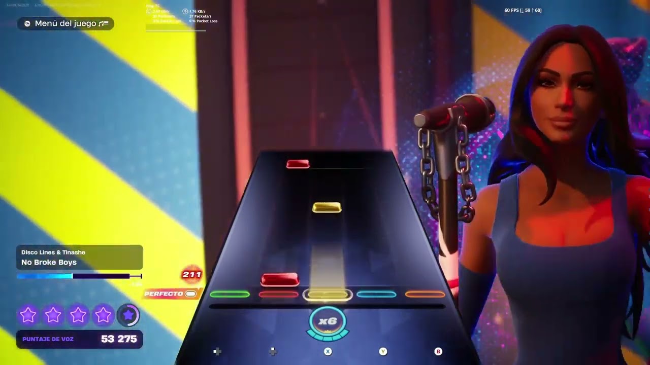 Disco Line & Tinashe - No Broke Boys (Vocal 100% Fortnite Festival)