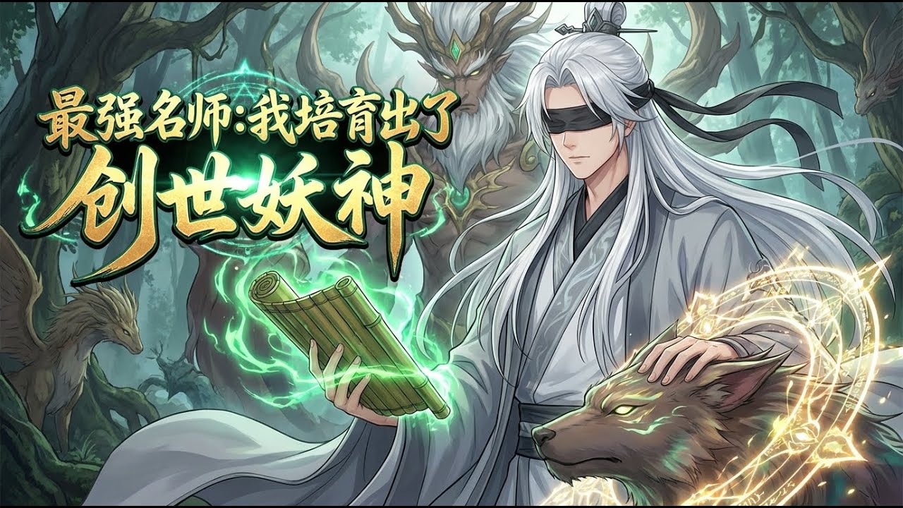 🔥【男频爽漫】【Eng Sub】《最強名師：我培育出了創世妖神》失明教師葉黎穿越異界開學堂，無意中將山林妖怪學生培養成實力卓絕的妖神天驕。第1-48集 #玄幻 #修仙 #动画