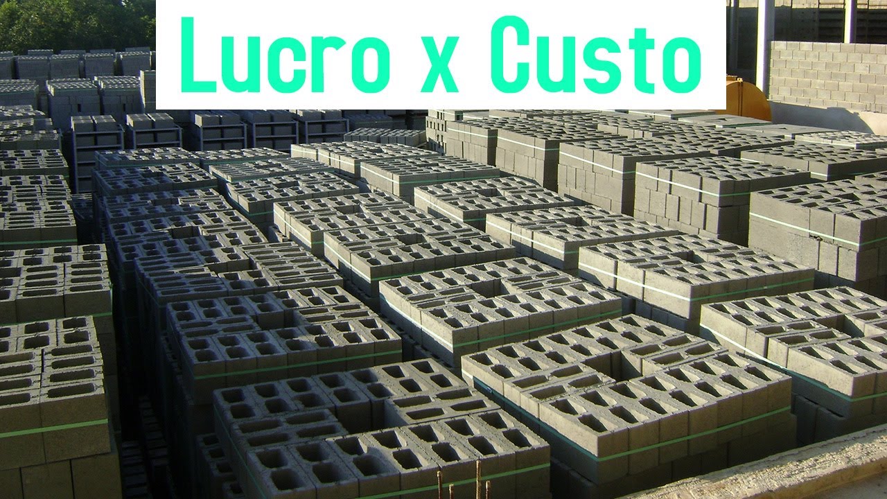 #DicaDoDia - Entenda o Lucro e Custo da sua F&aacute;brica de Blocos!