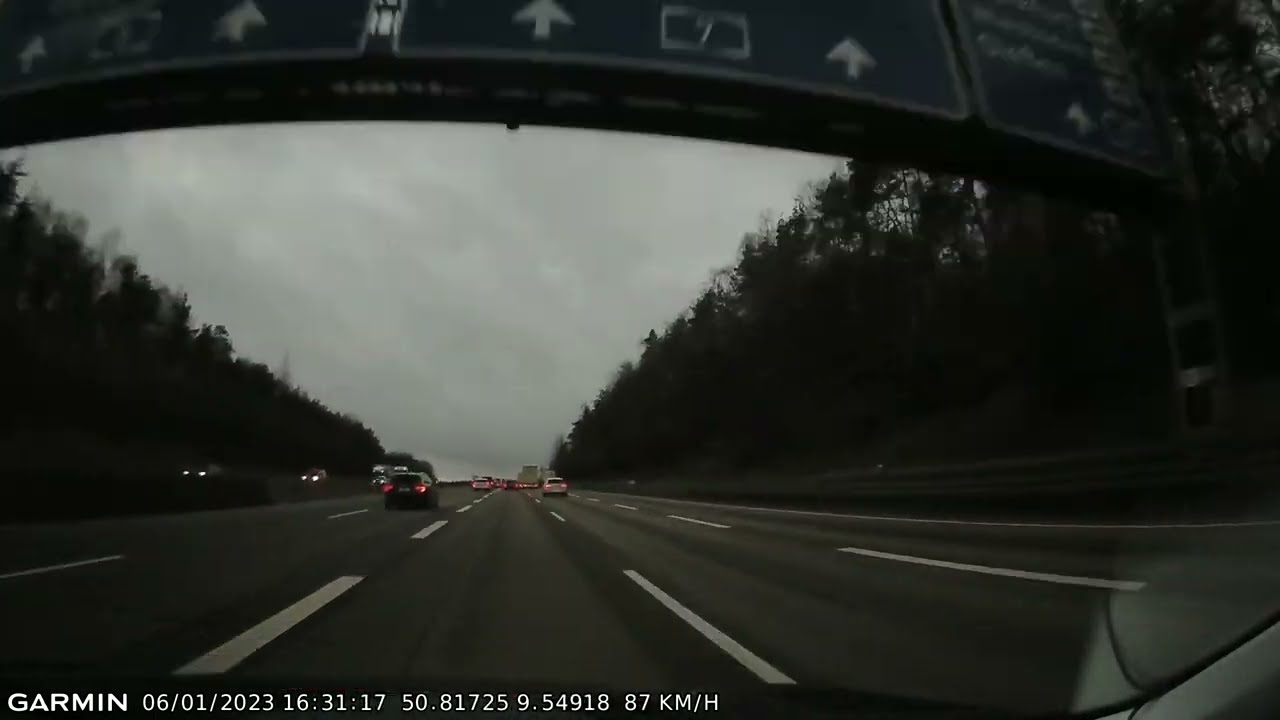 DRIVE #2386: Kassel-Fulda (Germany) (timelapse 4x) *Read Description*