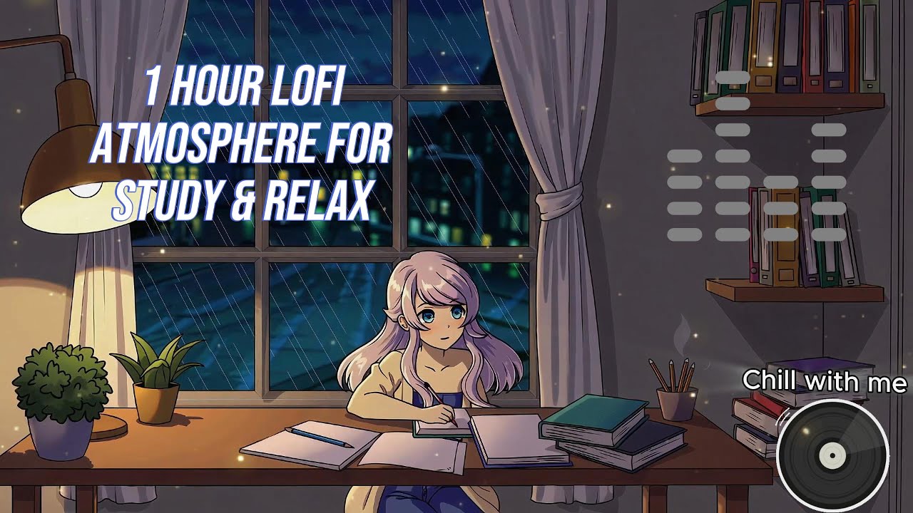 1 Hour Lo-Fi Beats to Study & Concentrate – Relaxing Background Sounds for Focus