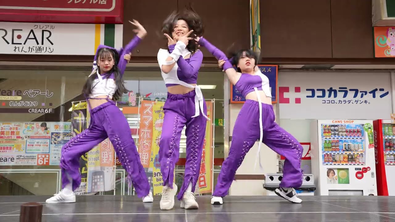 AVANTI くれレンガストリート  ダンスコンテスト ♪A Palé/ROSALÍA、Lose My Breath/Destiny's Child 【4K60P】
