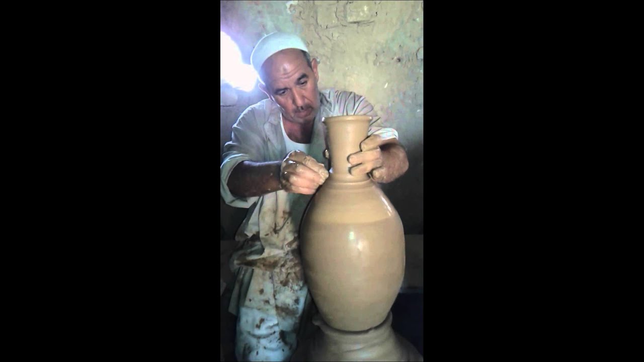كيفيه صنع الفخار في العراق