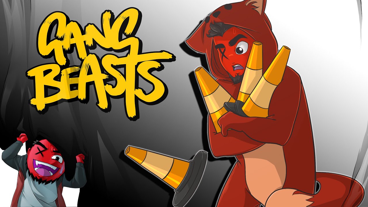 Gang Beasts! | GRAB ALL THE CONES! ( w/ H2O Delirious, Ohmwrecker, and Bryce)