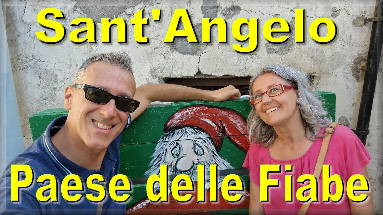 Murales di Sant’Angelo di Roccalvecce, il “Paese delle Fiabe” (Viterbo)