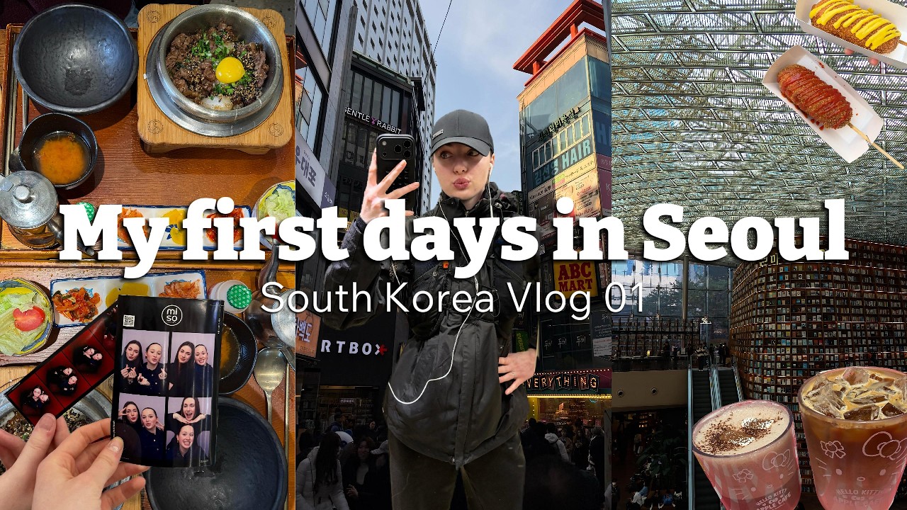 My first days in Seoul (not everything went as planned) 🇰🇷🏯🌸