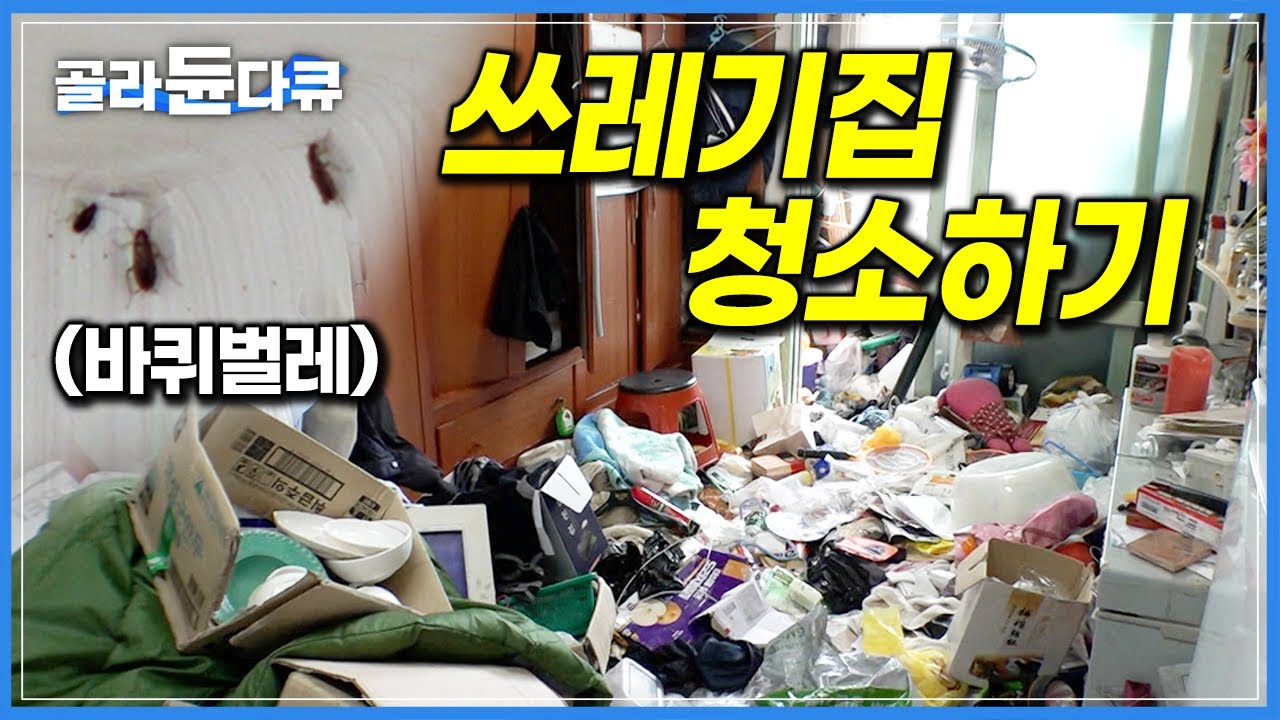 “시원하게 비워드립니다” 쓰레기, 벌레, 세균 싹 박멸하는 쓰레기집 청소 현장｜우울증과 저장강박증으로 쓰레기와 동거하는 사람들의 안타까운 사연｜극한직업｜#골라듄다큐