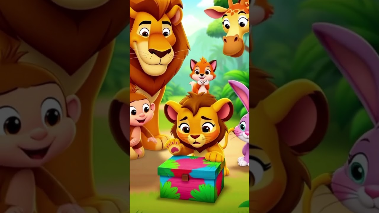 Baby Trapped in Jungle! Brave Baby Lion Rescue Story 