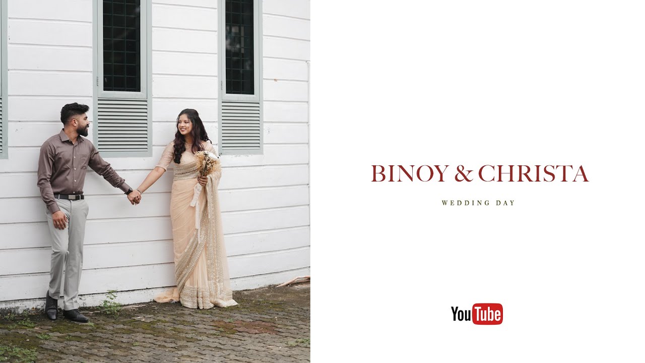BINOY & CHRISTA || WEDDING || LIVE STREAMING || 20.10.2025 || TIME - 1.45  PM ||