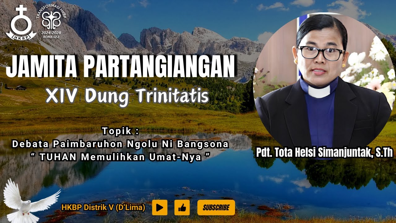 Jamita Partangiangan | Mateus 6 : 25 - 34