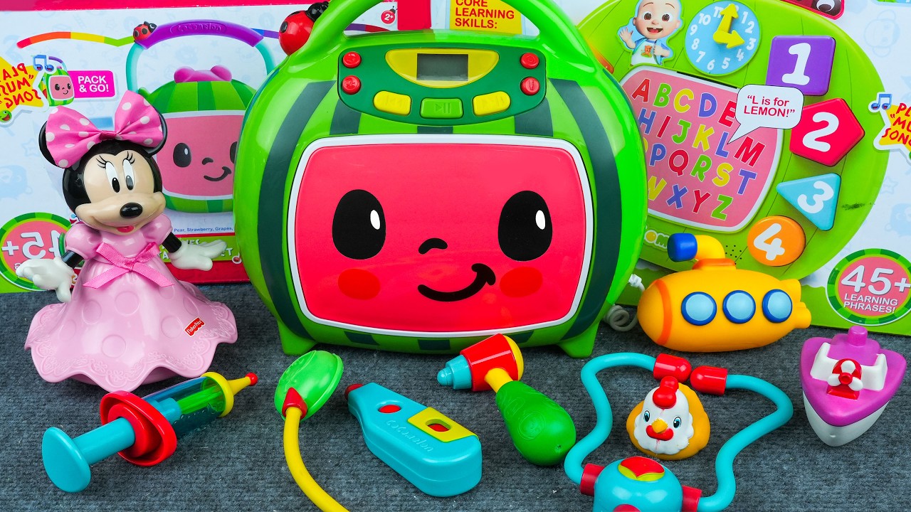17 Minutes Satisfying Unboxing COCOMELON Doctor Toys & PINKFONG Ambulance Playset | Tana Review Toys