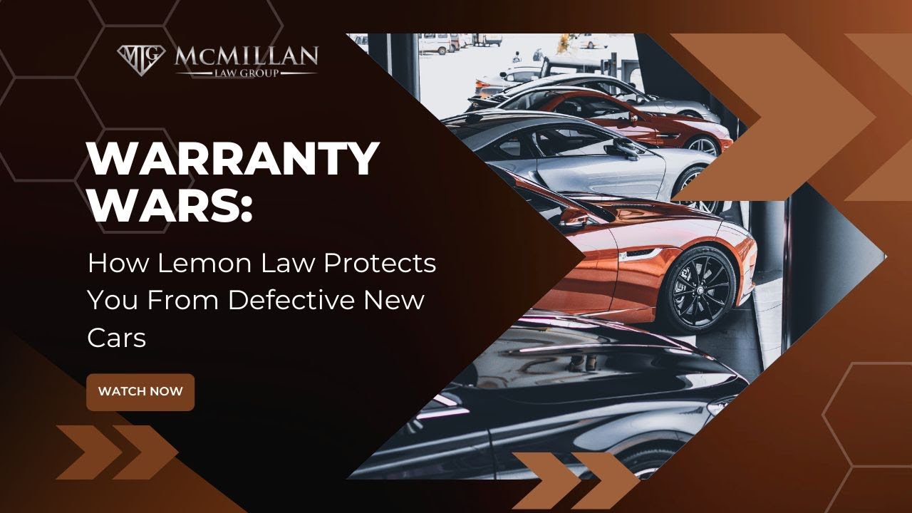 Warranty Wars: How Lemon Law Protects You From Defective New Cars