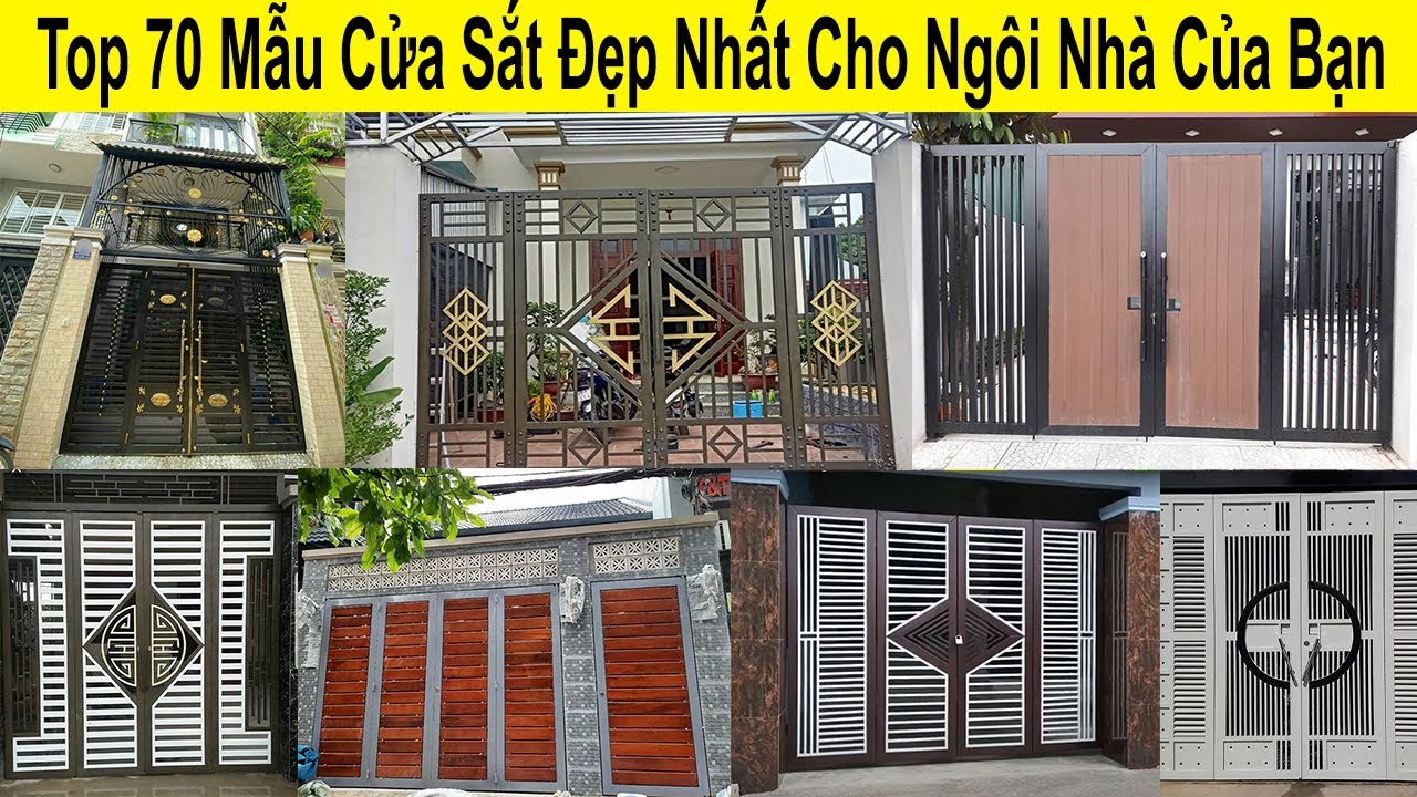 Top 70 Mẫu Cổng Sắt Hộp Đẹp Nhất 2022 - Sắt Mỹ Thuật Sài Gòn