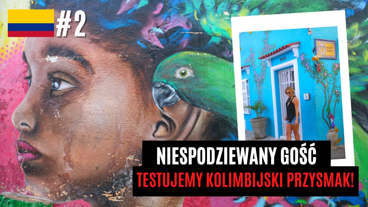 😍 NAJPIĘKNIEJSZE MIASTO W AMERYCE POŁUDNIOWEJ? Cartagena - piraci, uliczna sztuka i arepas