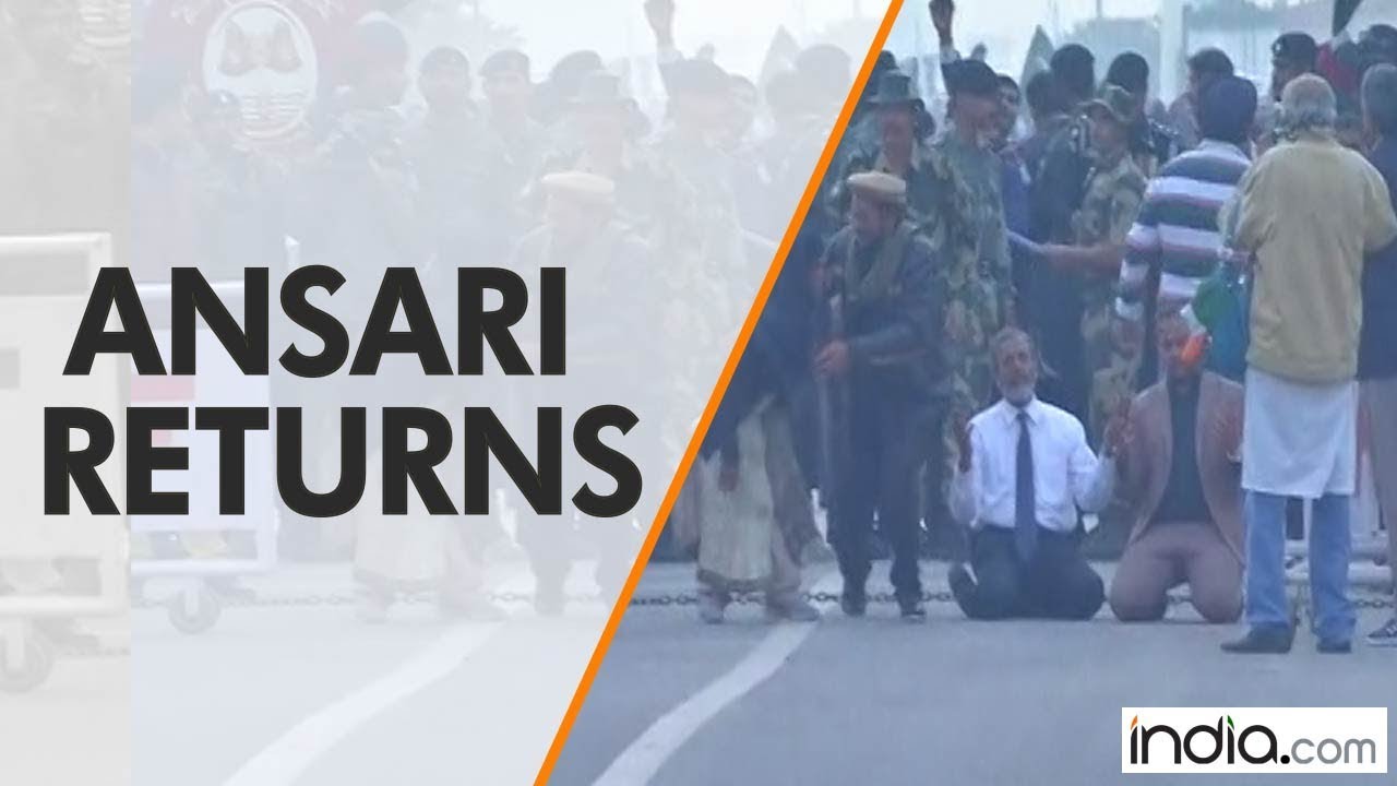Indian prisoner Hamid Ansari released from Pak jail, meets family at Wagah border