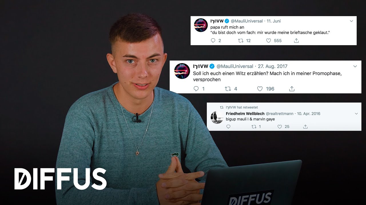 Mauli reagiert auf seine besten Tweets | DIFFUS