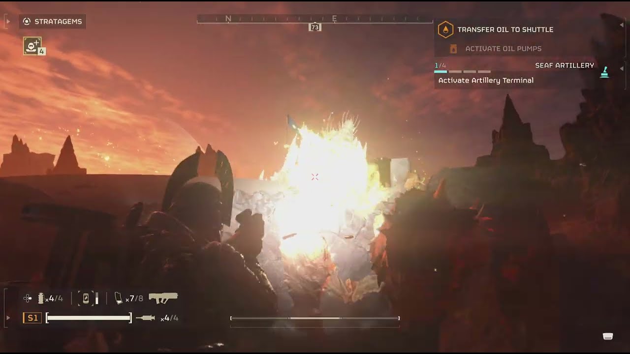 Failed Mission HELLDIVERS 2 Challenging Difficulty Terminids