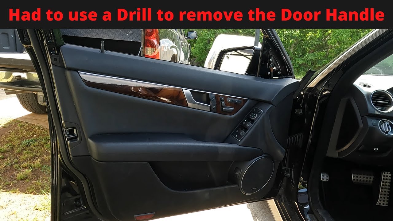 2008-2015 Mercedes C250 Door Handle Replacement