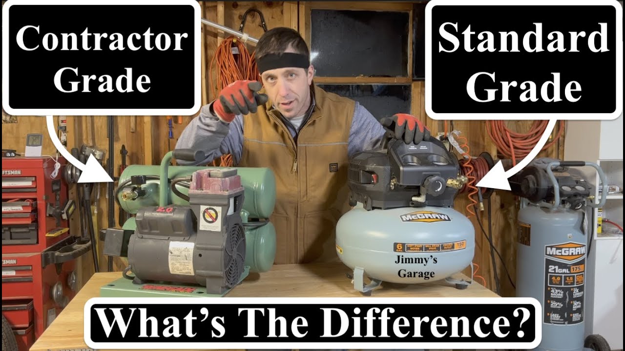 What Is A Contractor/Pro Grade Air Compressor?