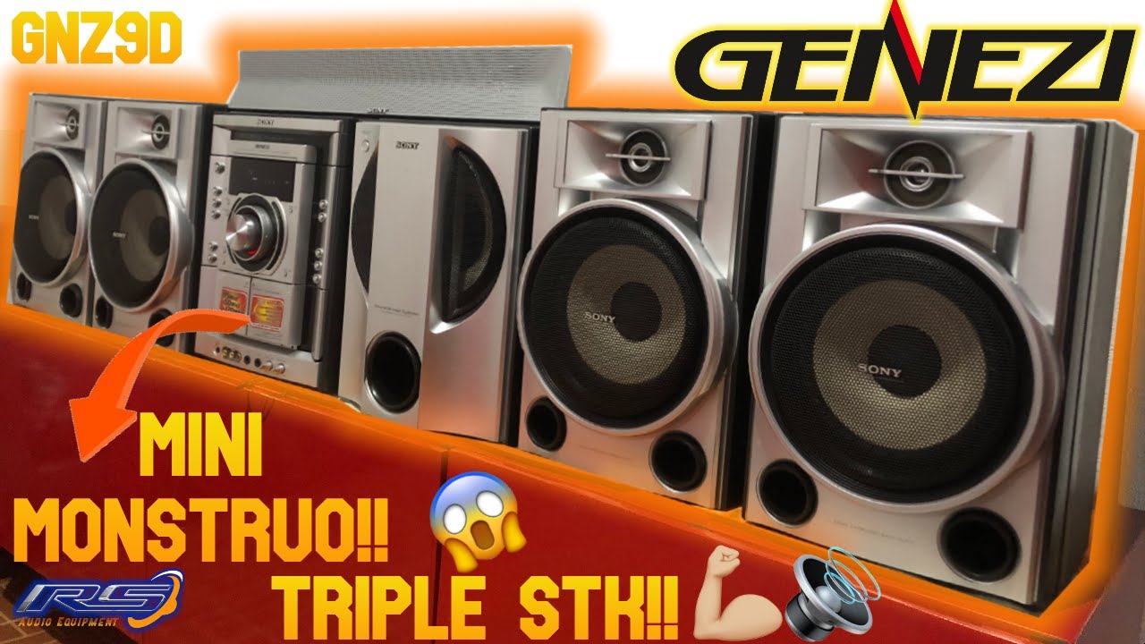 Sony Genezi GNZ9D un pequeño gigante‼️ (Retroreview + Demo de Sonido)