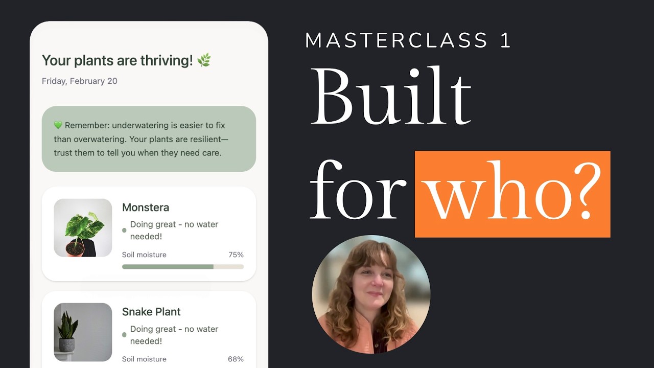 Understand your users to build the right thing