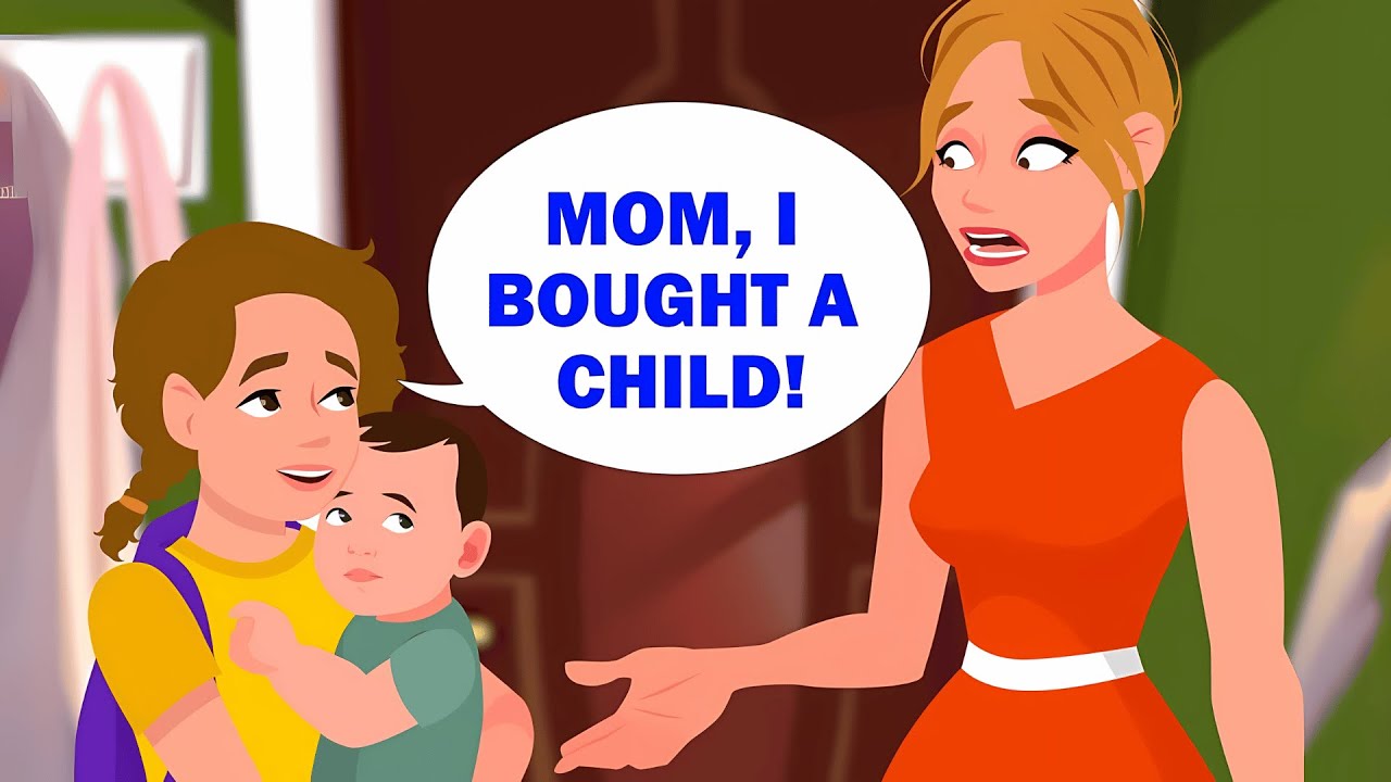 A Stranger Handed Her Baby to a Girl and Disappeared | Animated Kindness Story