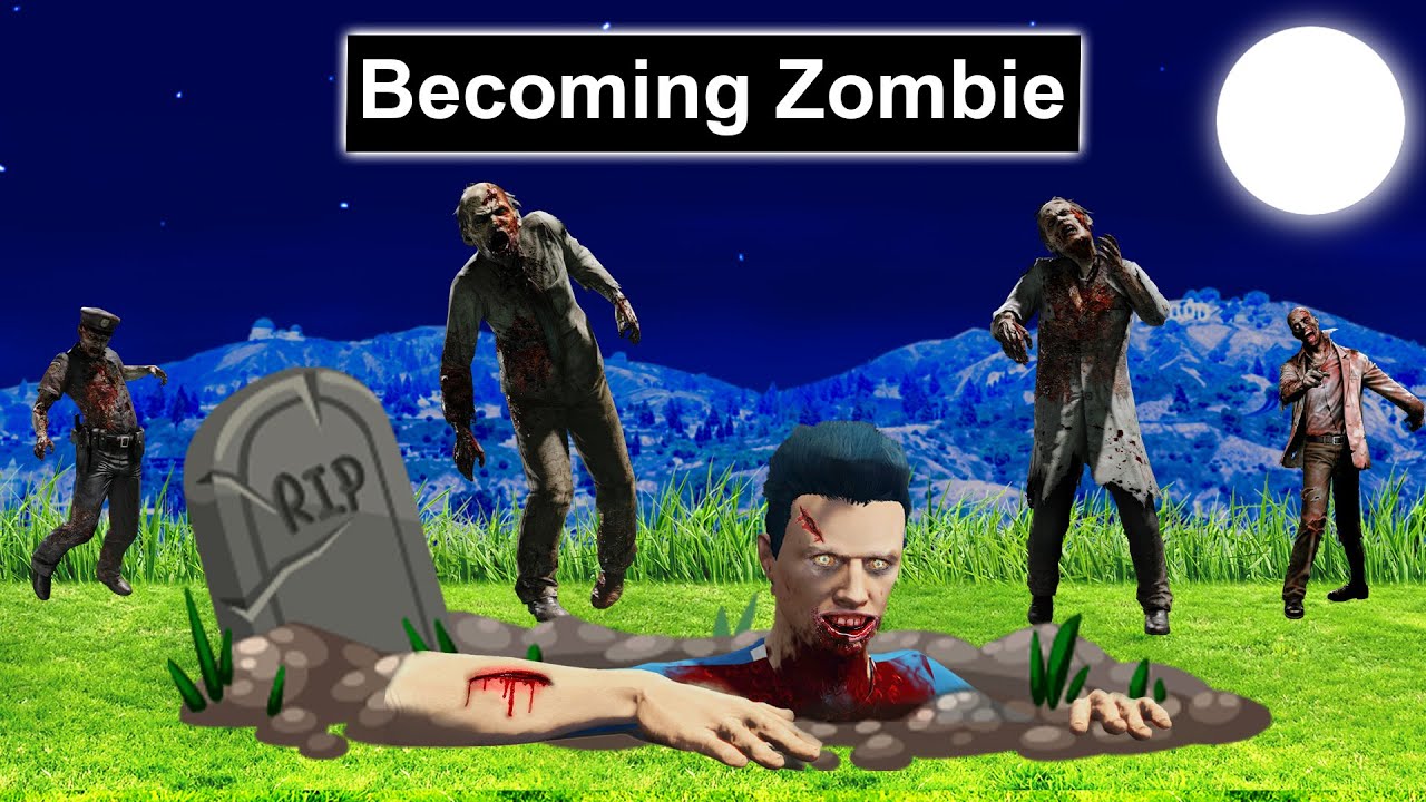I Died And Became A ZOMBIE in GTA 5!