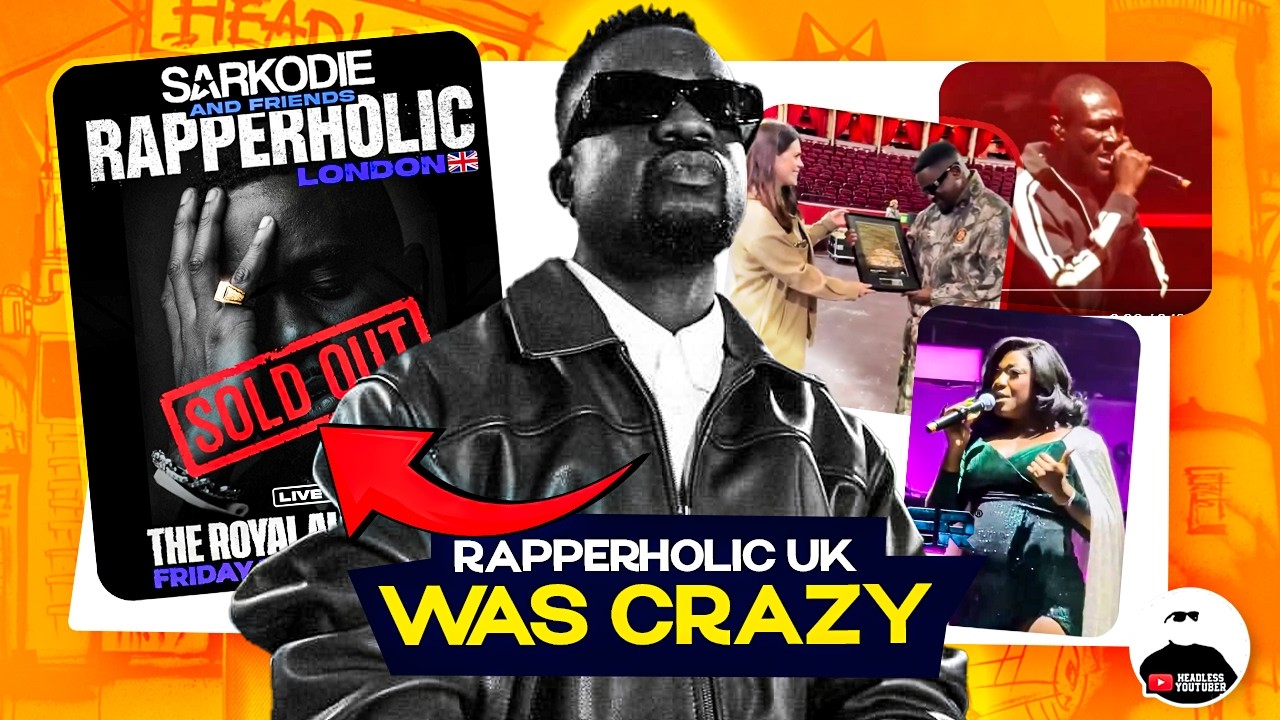 Sarkodie London Rapperholic Show || FULL REVIEW