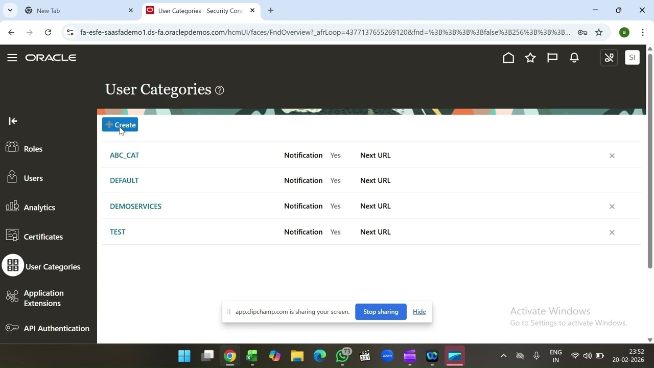 Create User and Assign Roles to the User in Oracle Fusion