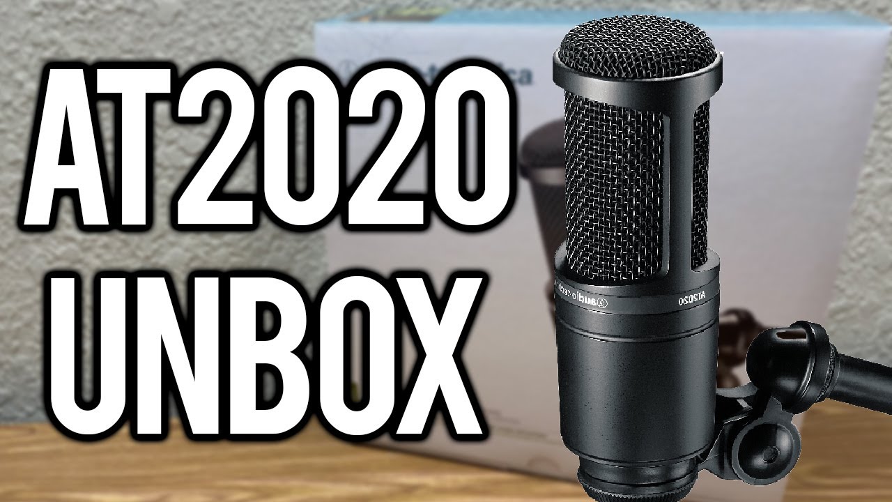 New Audio Setup! - Unboxing & Setting Up the AT2020