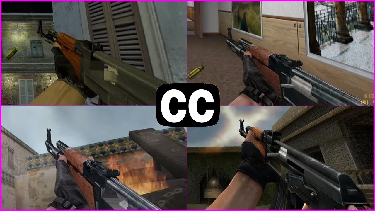 Counter Strike 1.6 to Source | All Weapons
