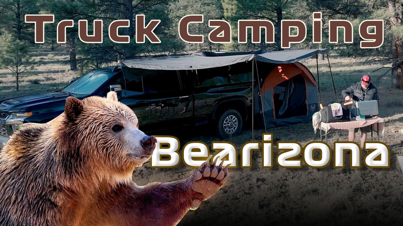 Truck Camping - Bearizona and Harding Spring in Oak Creek Canyon
