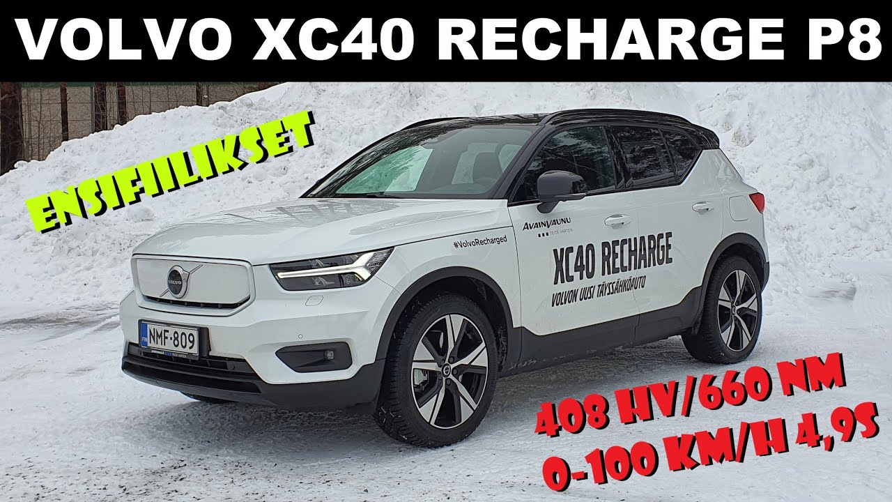 Volvo XC40 Recharge P8 ensifiilikset - VLOG 81